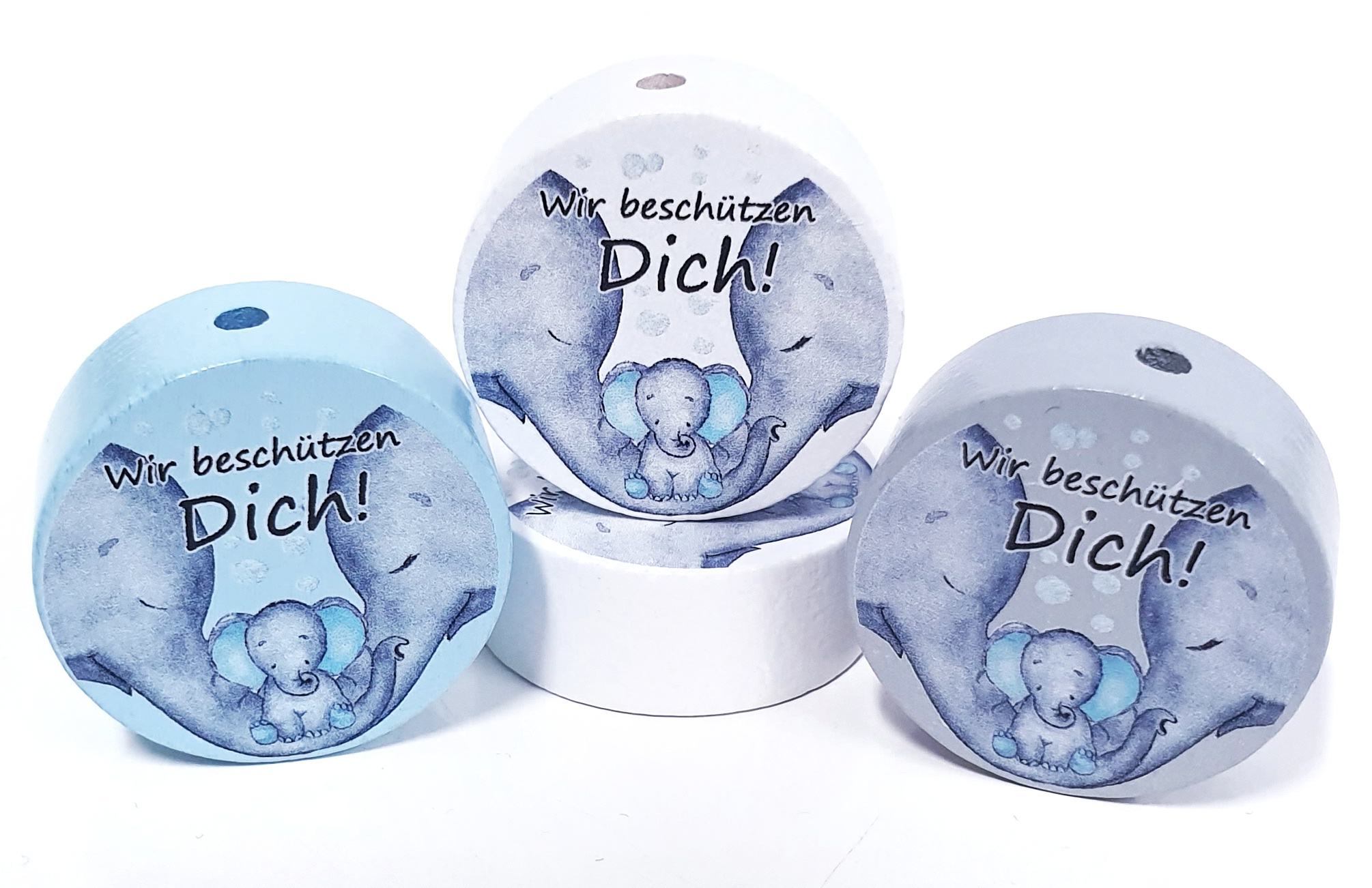 alle2beide Elefant Eltern Baby Kind Wir beschützen Dich Liebe